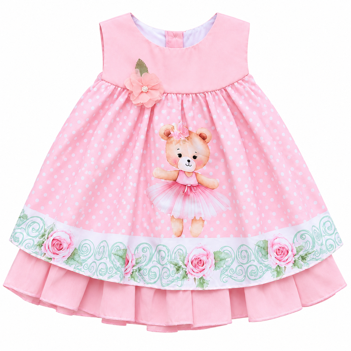 Vestido Osita Ballet Rosa