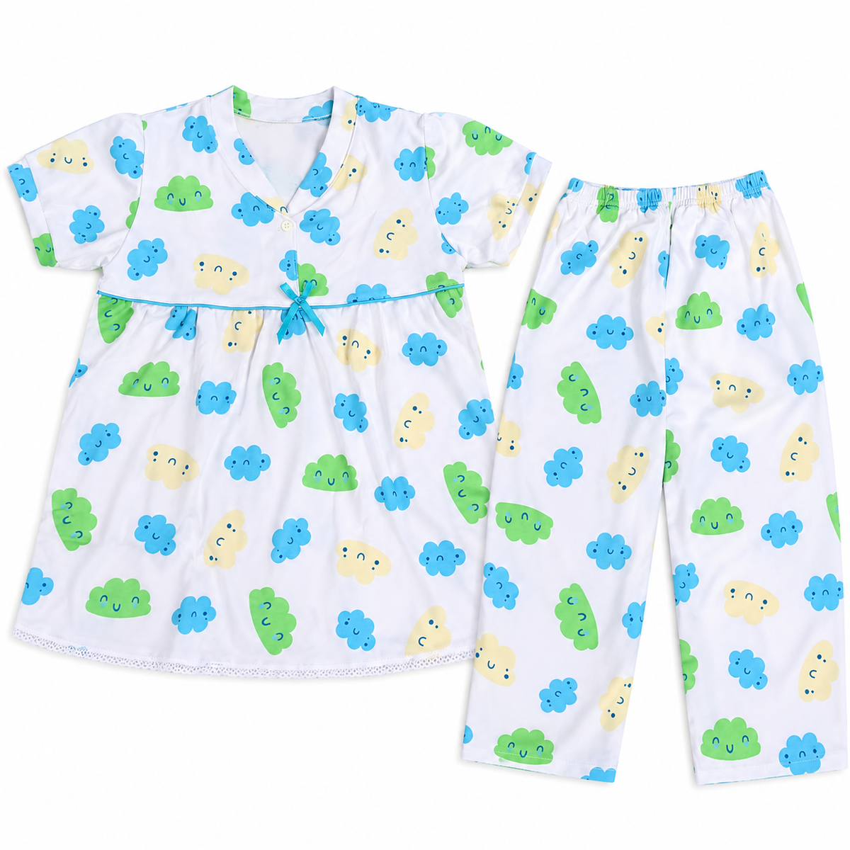 Pijama Nubes Pastel