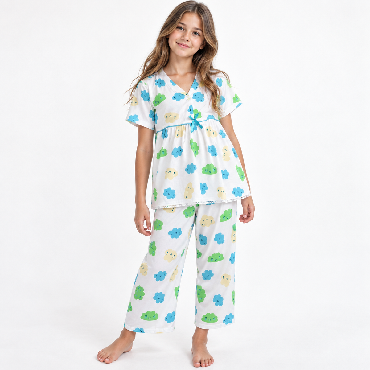 Pijama Nubes Pastel