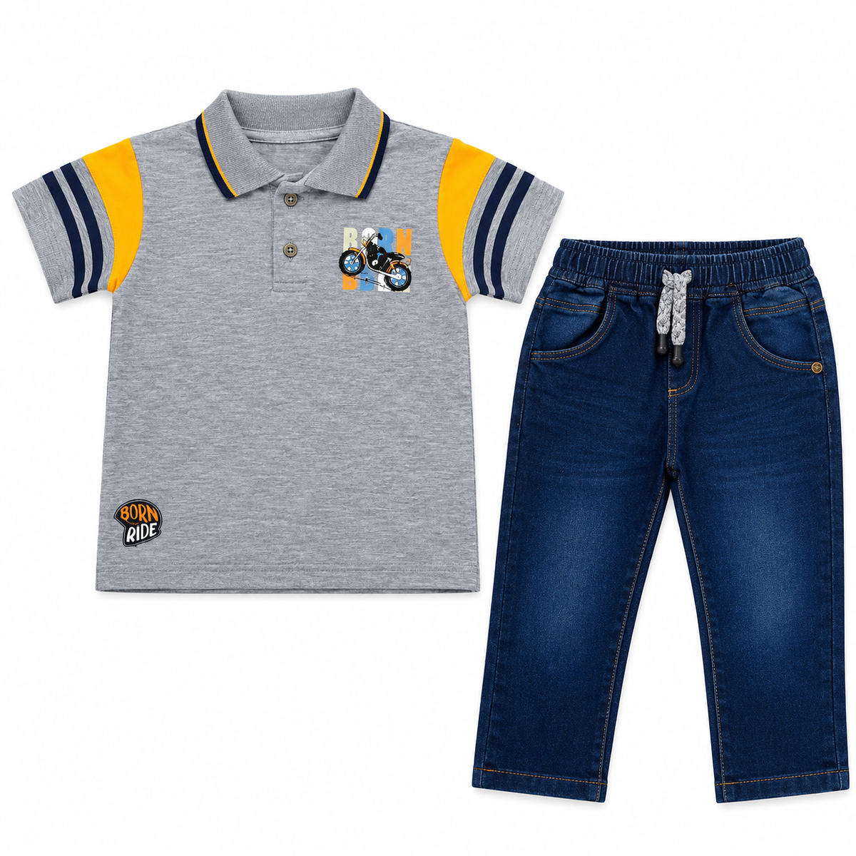 Conjunto Polo Born & Ride