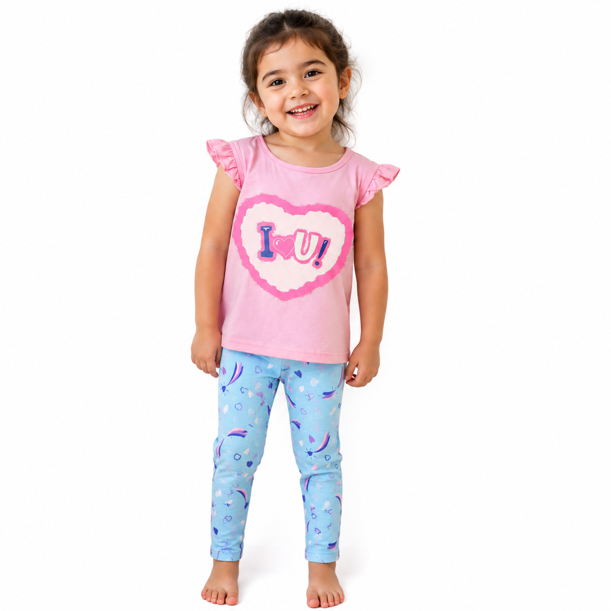 Conjunto I Love Arcoíris