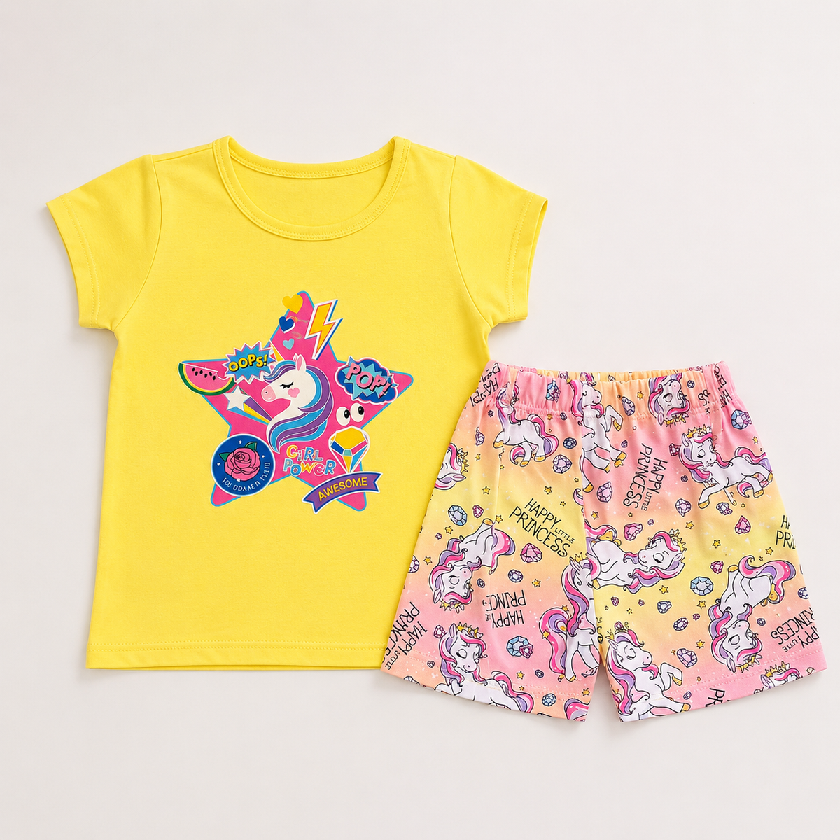 Conjunto Unicornio Girl Power