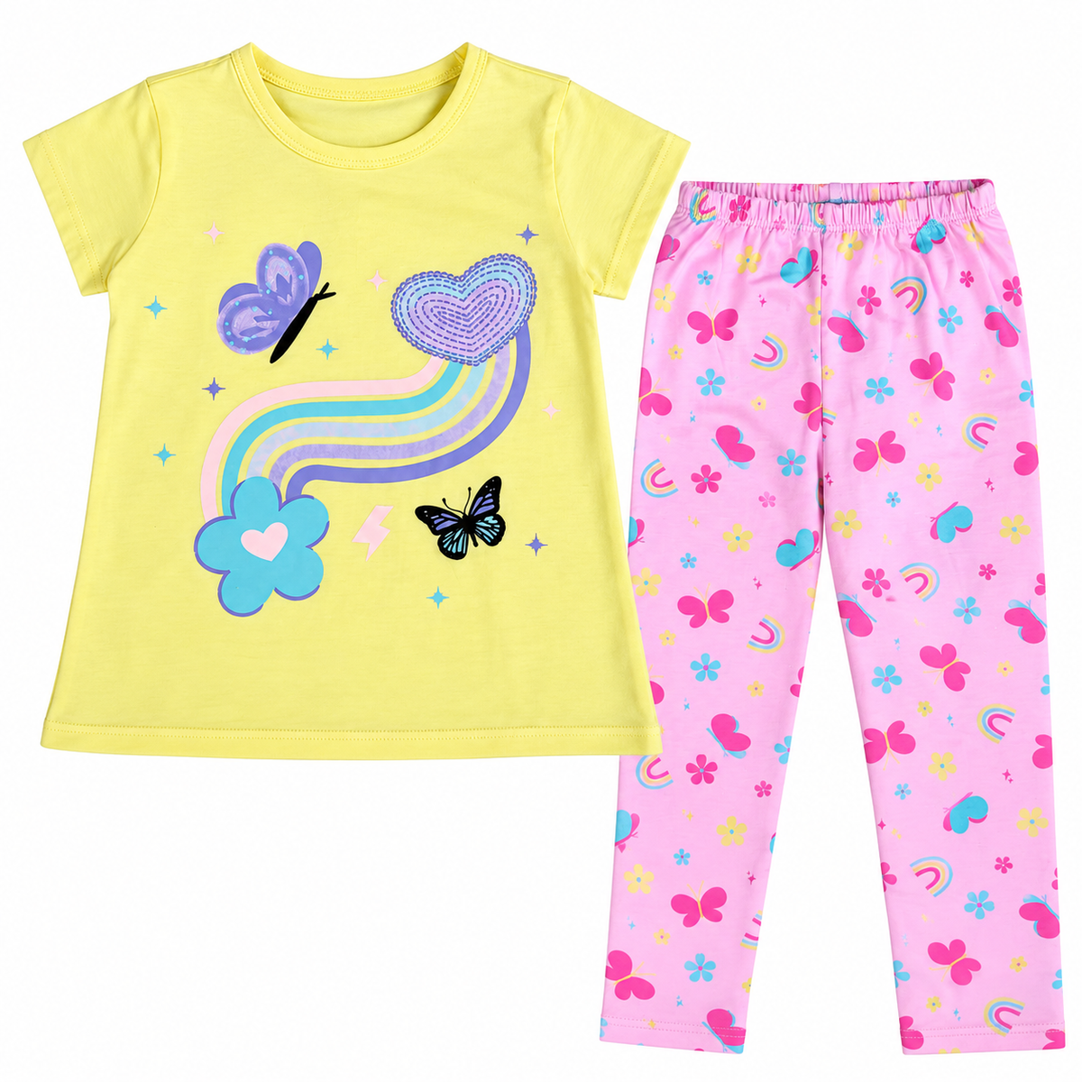 Conjunto Arcoíris Mariposas