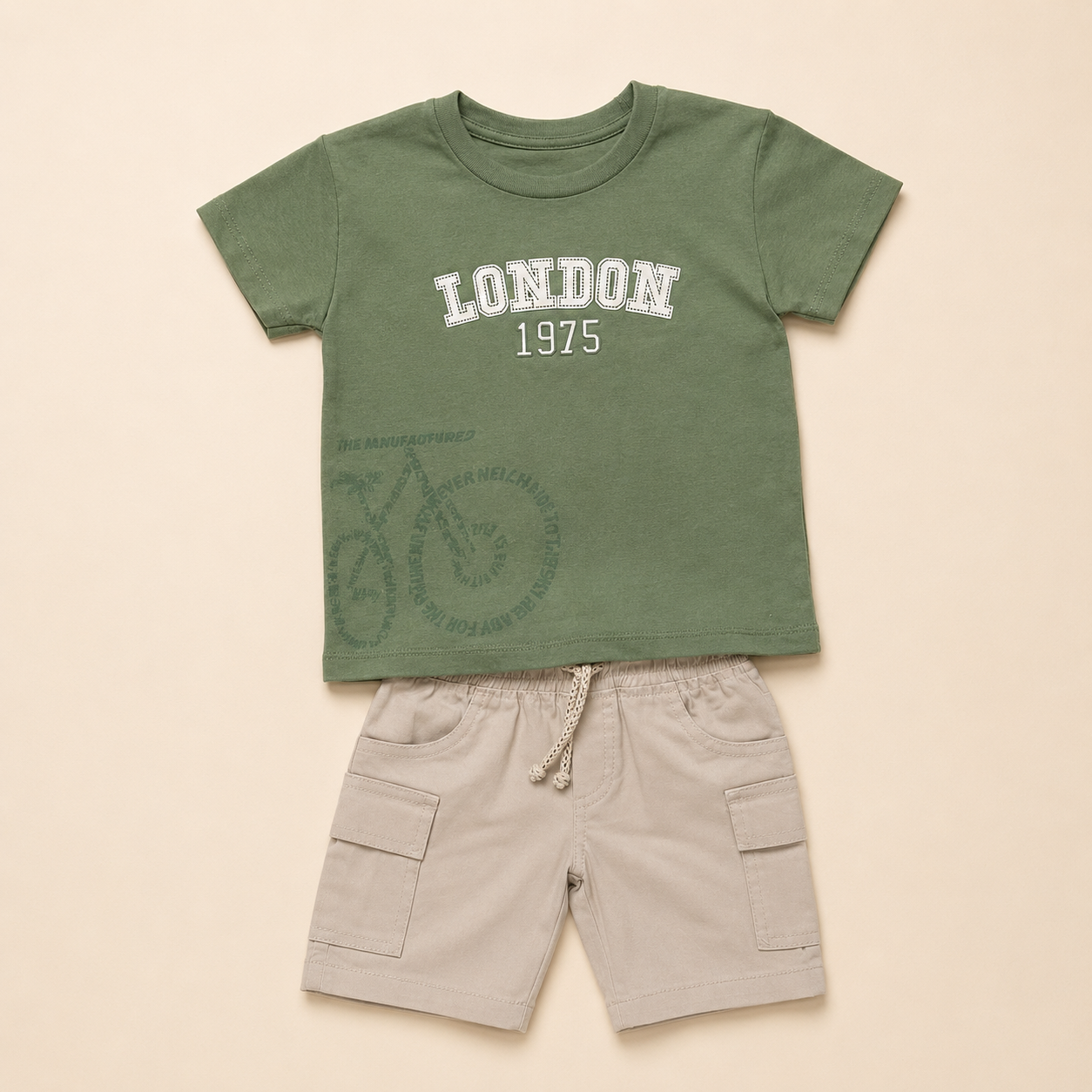 Conjunto London Verde Beige