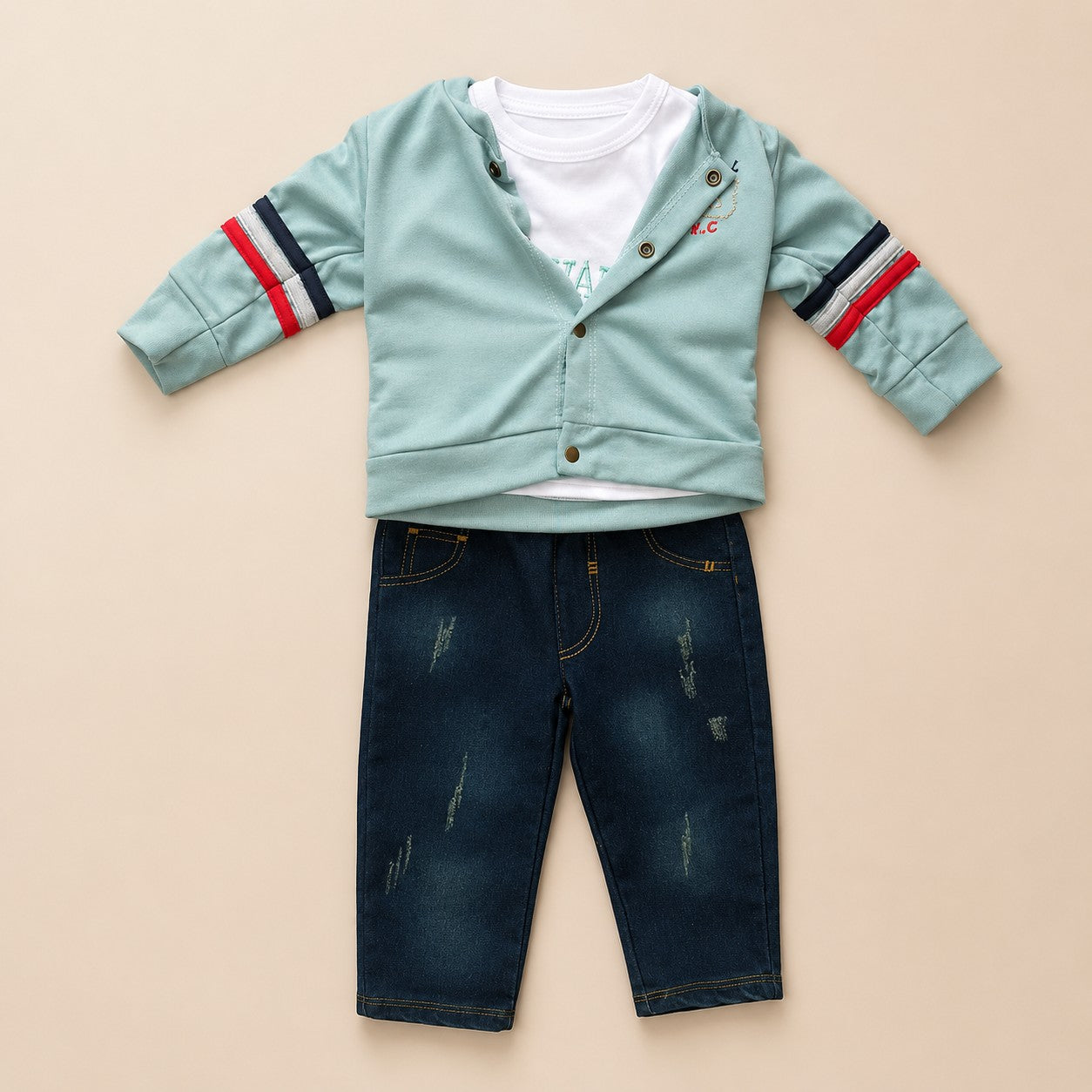 Conjunto Menta Denim