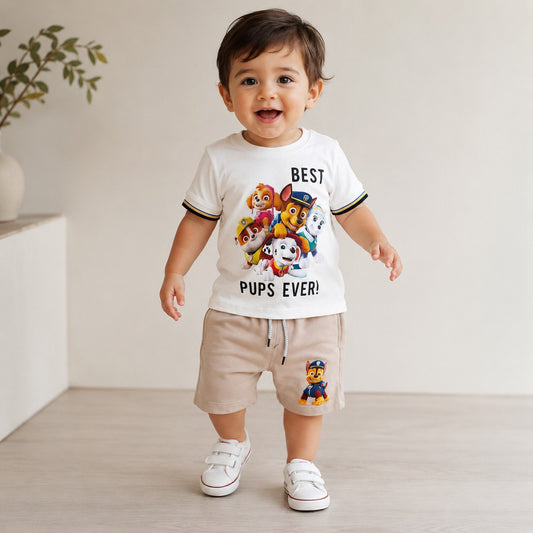 Conjunto Paw Patrol Beige