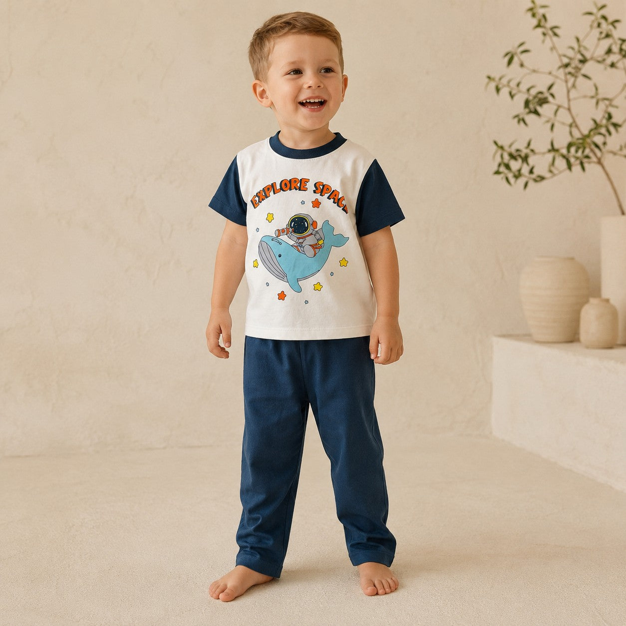 Pijama Space Whale