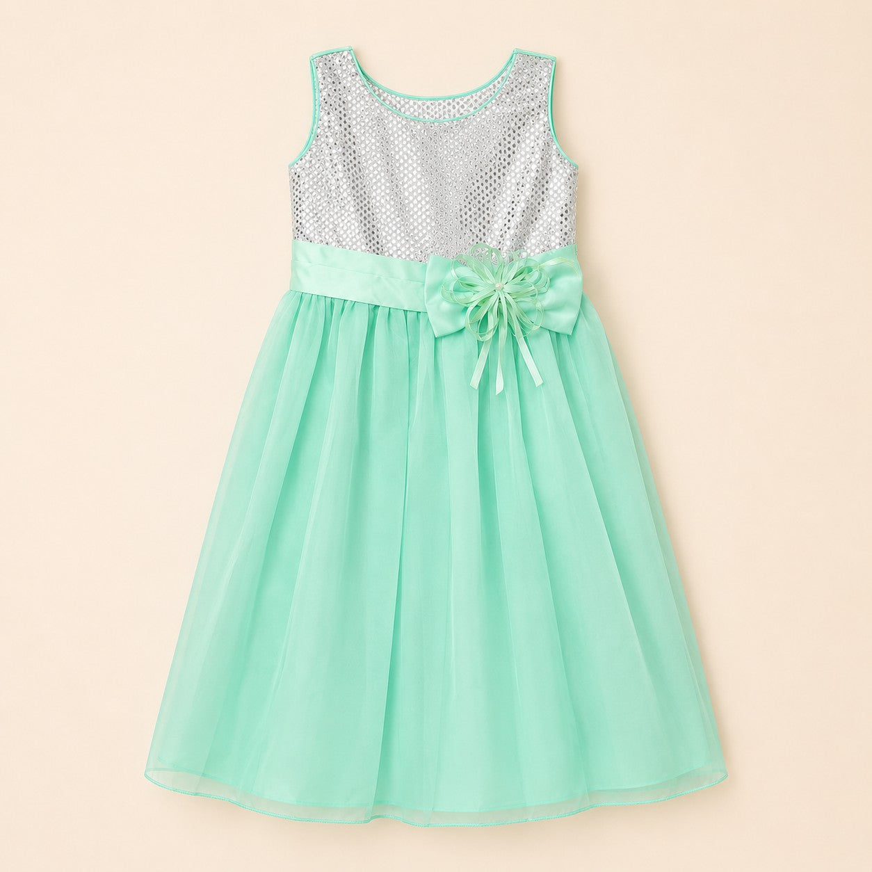 VESTIDO TUL VERDE