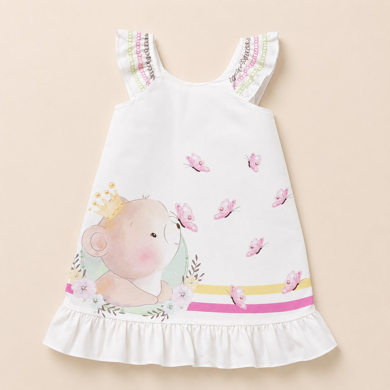 VESTIDO BLANCO OSO