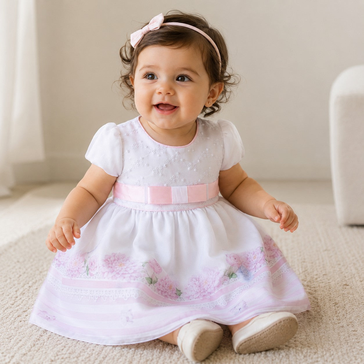 Vestido Floral Rosa Encanto