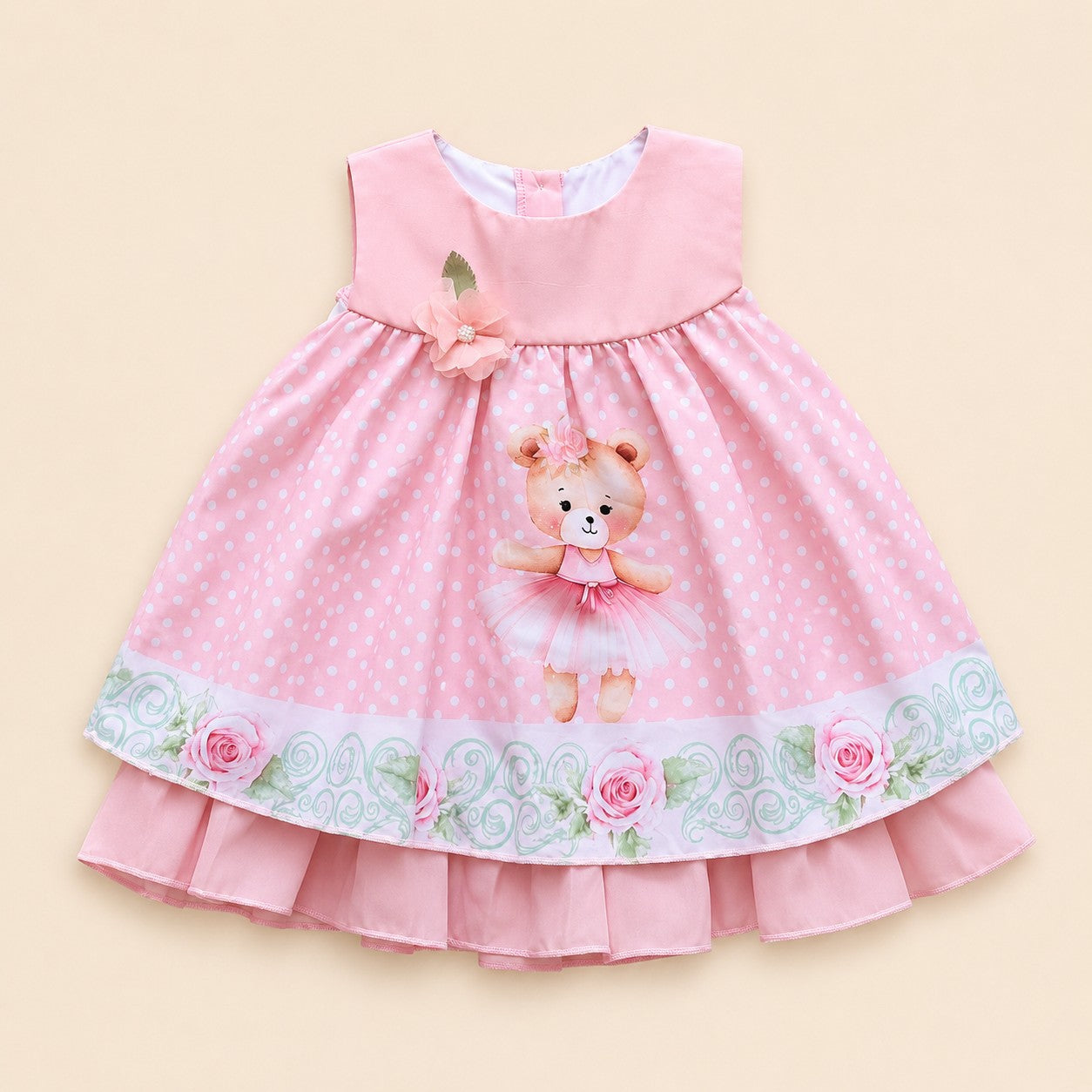 Vestido Osita Ballet Rosa