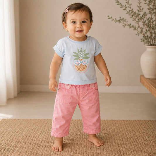 CONJUNTO PIÑA Y PANTALON