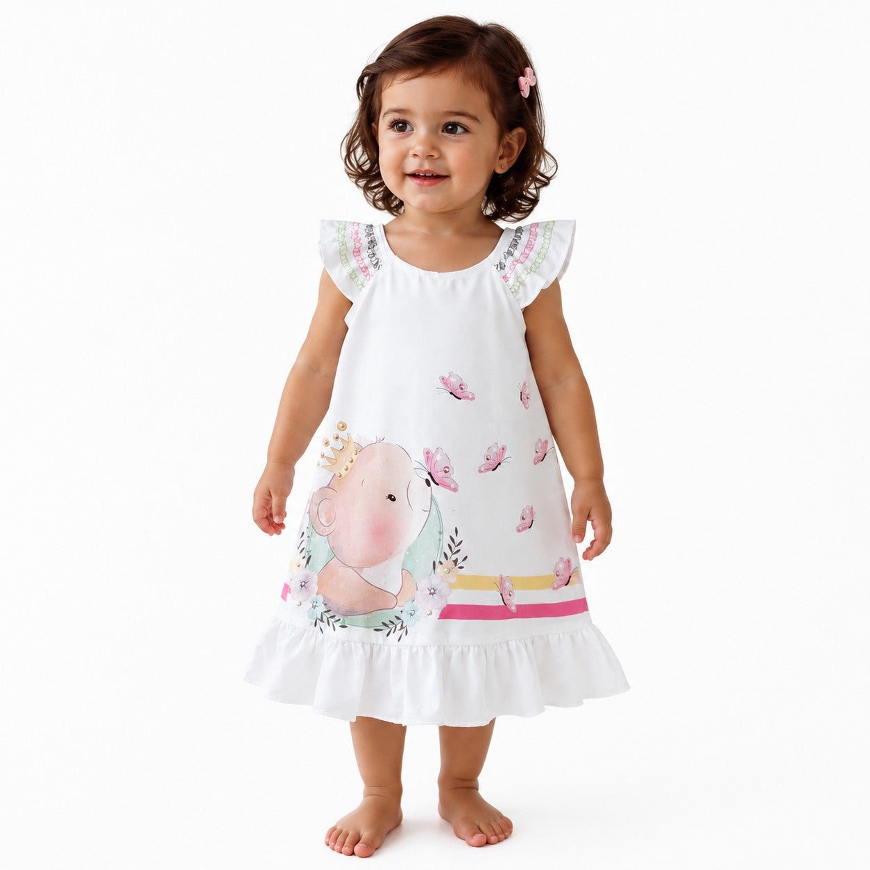 VESTIDO BLANCO OSO