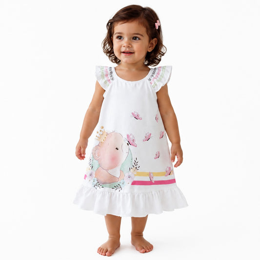 VESTIDO BLANCO OSO