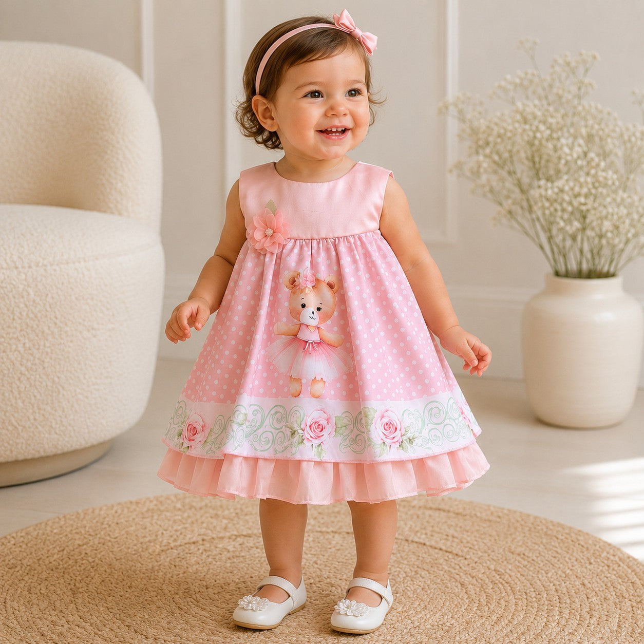 Vestido Osita Ballet Rosa