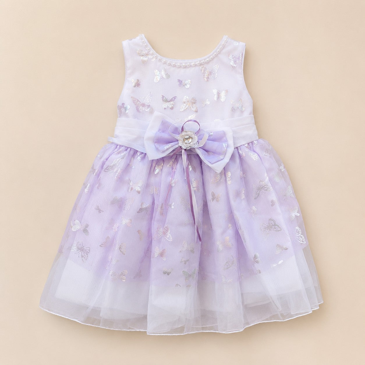 Vestido Mariposas Lila