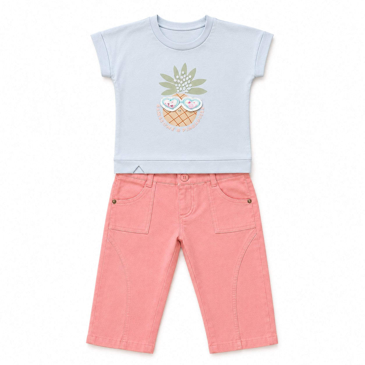 CONJUNTO PIÑA Y PANTALON